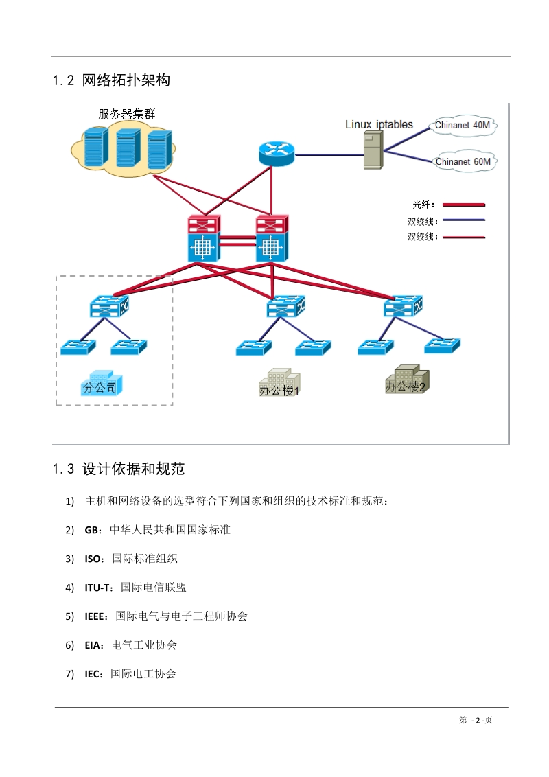 中小型企業網絡工程實施方案設計